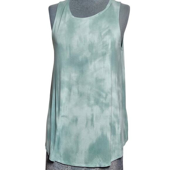 Old Navy Tops - Green Tie Dye Tank Size Small